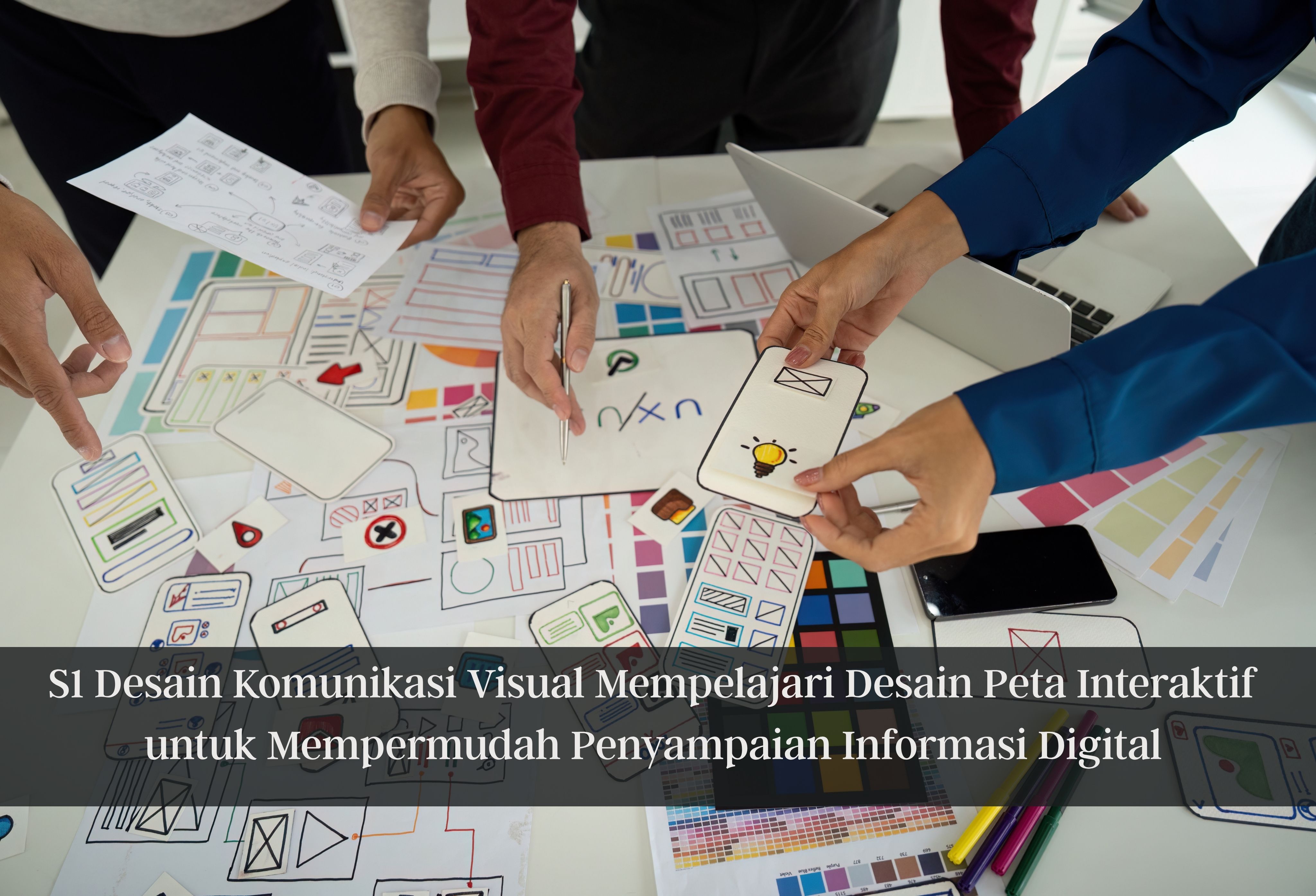 S1 Desain Komunikasi Visual Mempelajari Desain Peta Interaktif untuk Mempermudah Penyampaian Informasi Digital