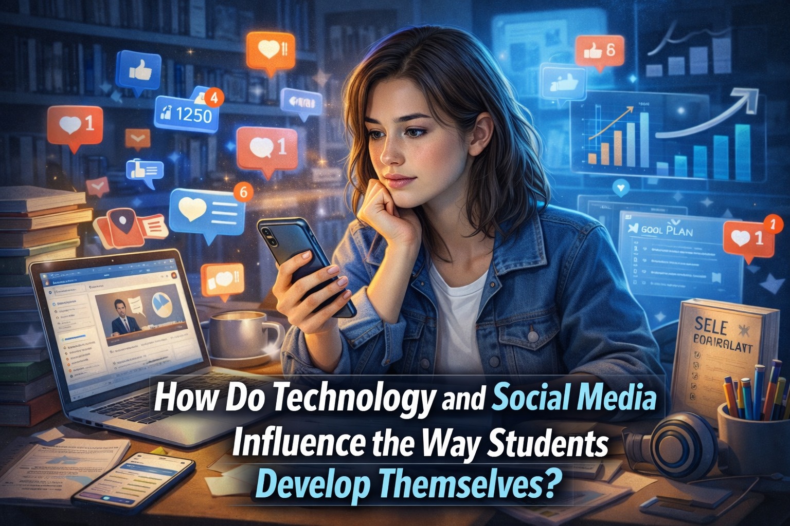 How Do Technology and Social Media Influence the Way Students Develop Themselves?