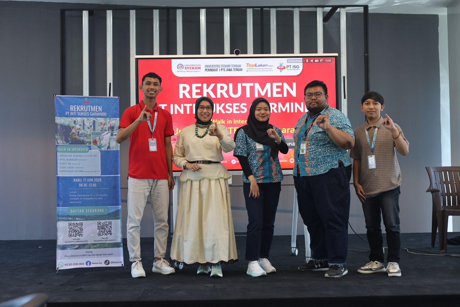 Universitas STEKOM Kembali Hadirkan Peluang Karier melalui Rekrutmen Batch 015 Bersama PT Inti Sukses Garmindo
