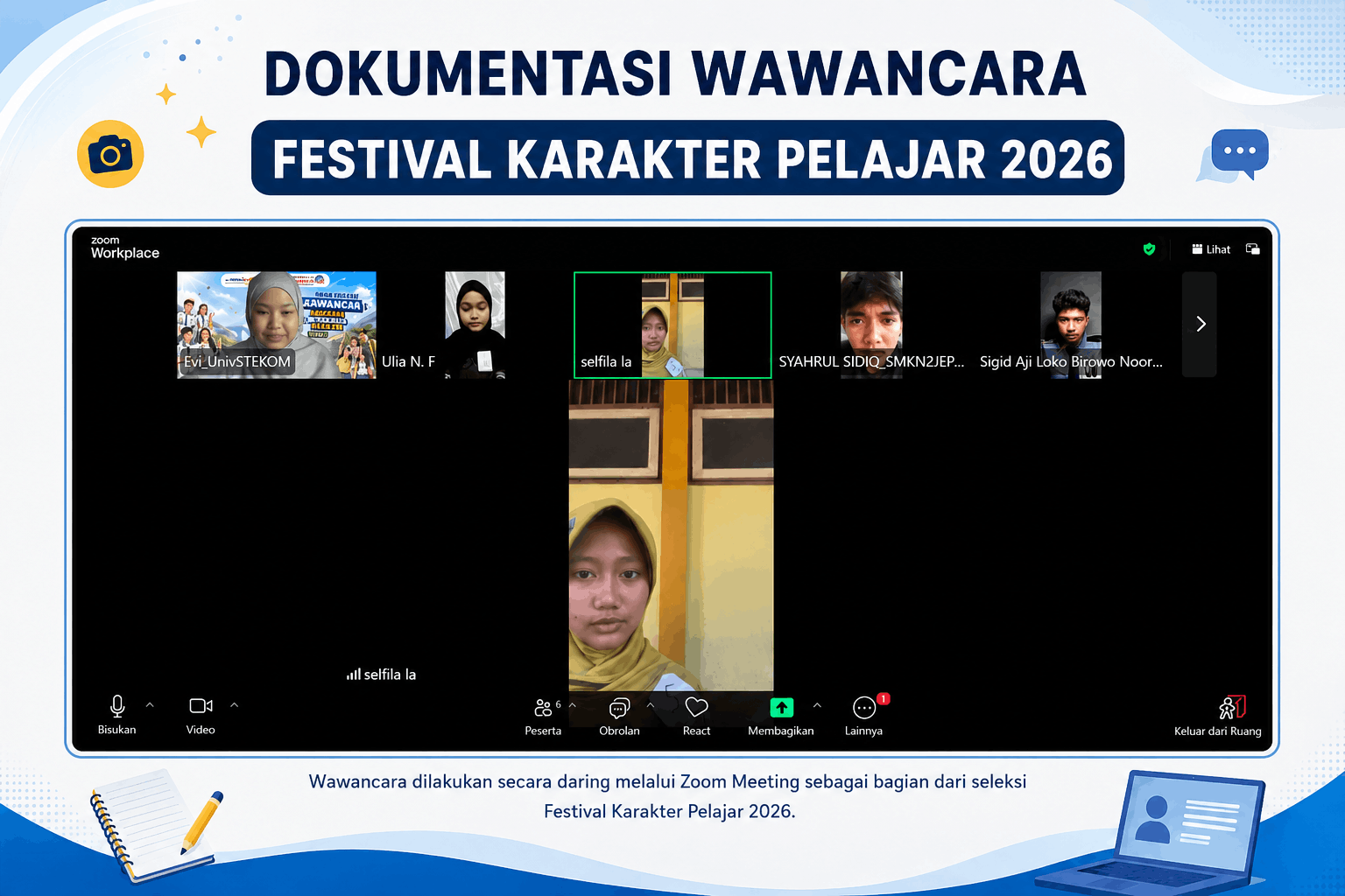 Dari Kendal Menuju Wonosobo, Rizki Febriyanto Pryambodo dari SMK Bina Utama Kendal Siap Menjadi Bagian Generasi Berkarakter di Festival Karakter Pelajar 2026 Universitas STEKOM