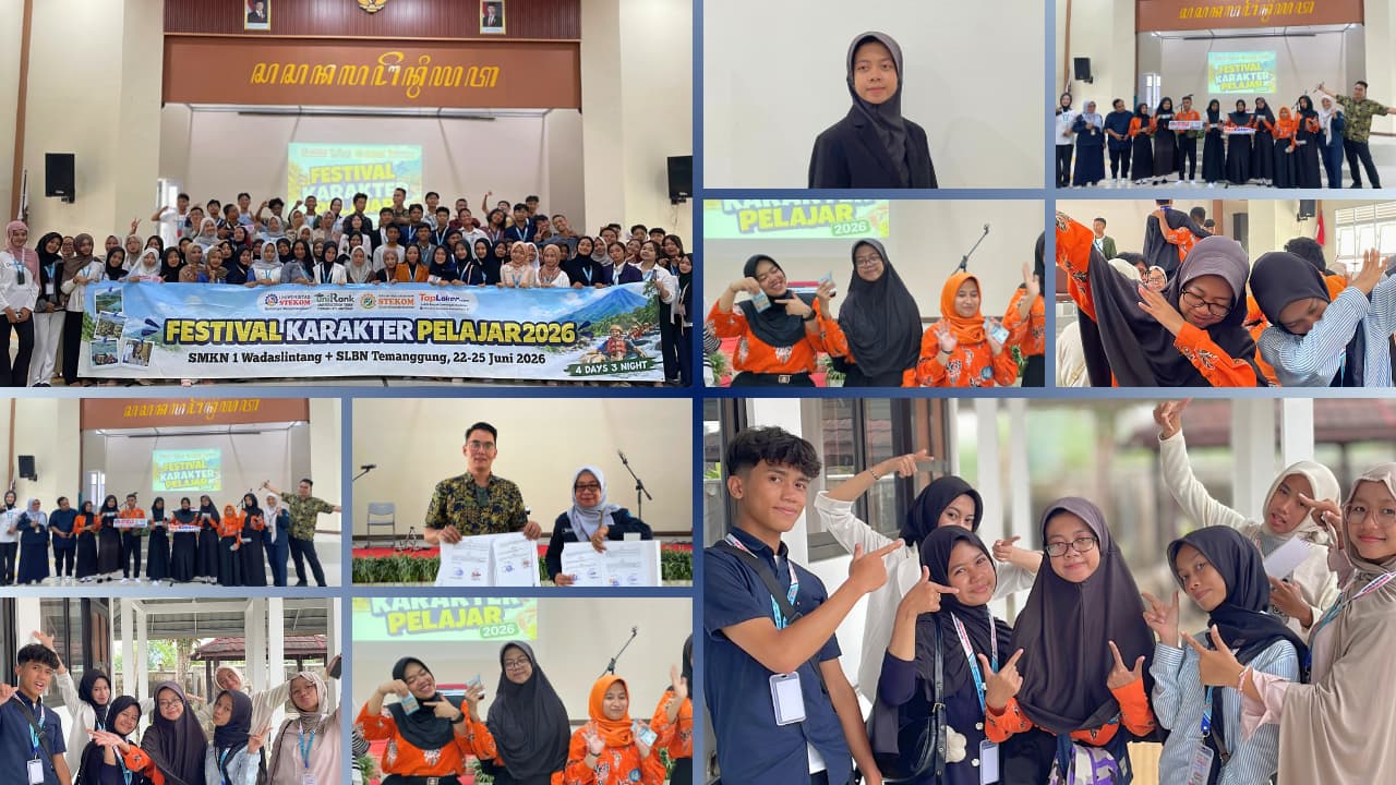 Nandya Febriana dari SMK Negeri 1 Pabelan Terpilih Mengikuti Festival Karakter Pelajar Universitas STEKOM 2026