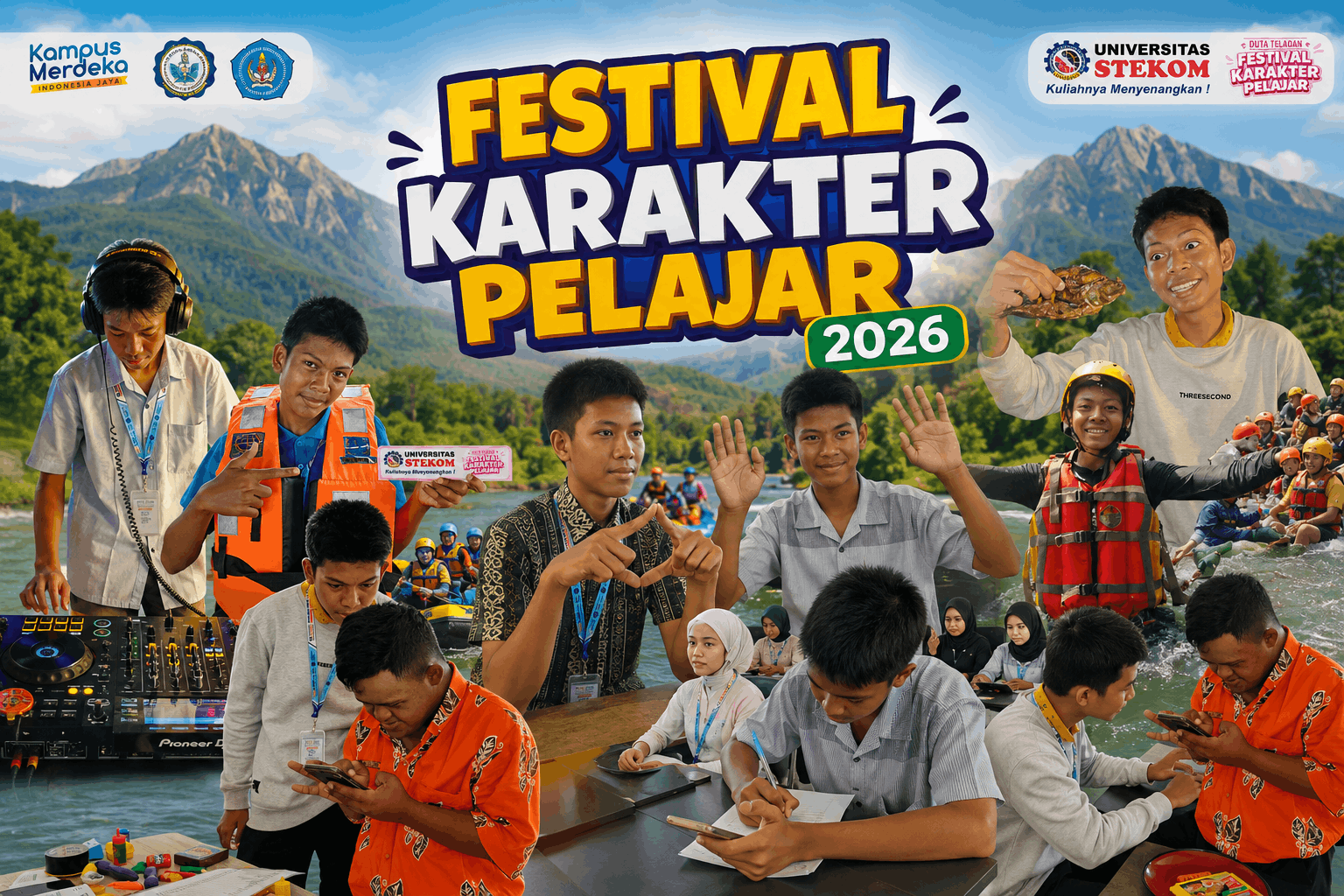 Rizki Febriyanto Pryambodo, Siswa SMK BINA UTAMA Kendal, Terpilih Mengikuti Festival Karakter Pelajar Universitas STEKOM 2026