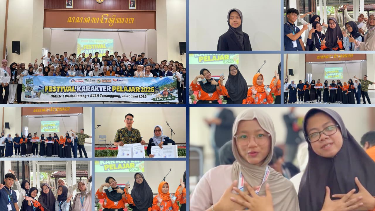 Neisya Rizky Maulidya dari SMK Negeri 1 Kandeman Terpilih Mengikuti Festival Karakter Pelajar Universitas STEKOM 2026