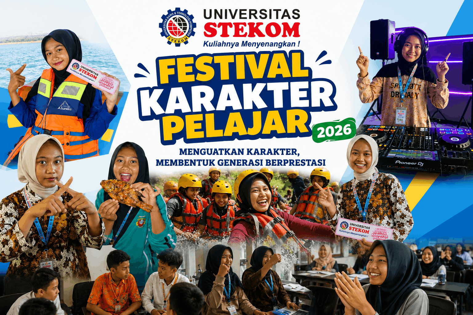 Ulia Nur Faizah, Siswi Berprestasi SMK ISLAM Pemalang, Ikuti Festival Karakter Pelajar Universitas STEKOM 2026