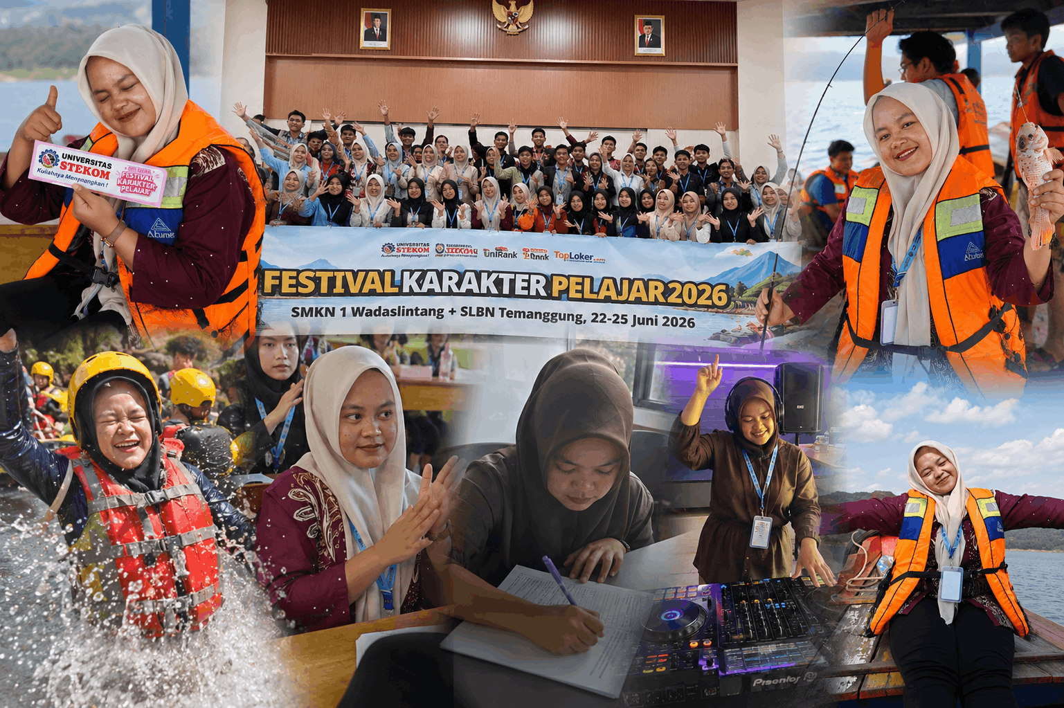 Aldea Mutiara Insani, Siswi SMK MAARIF NU Mantup Terpilih MengikutiPeserta Festival Karakter Pelajar Universitas STEKOM 2026