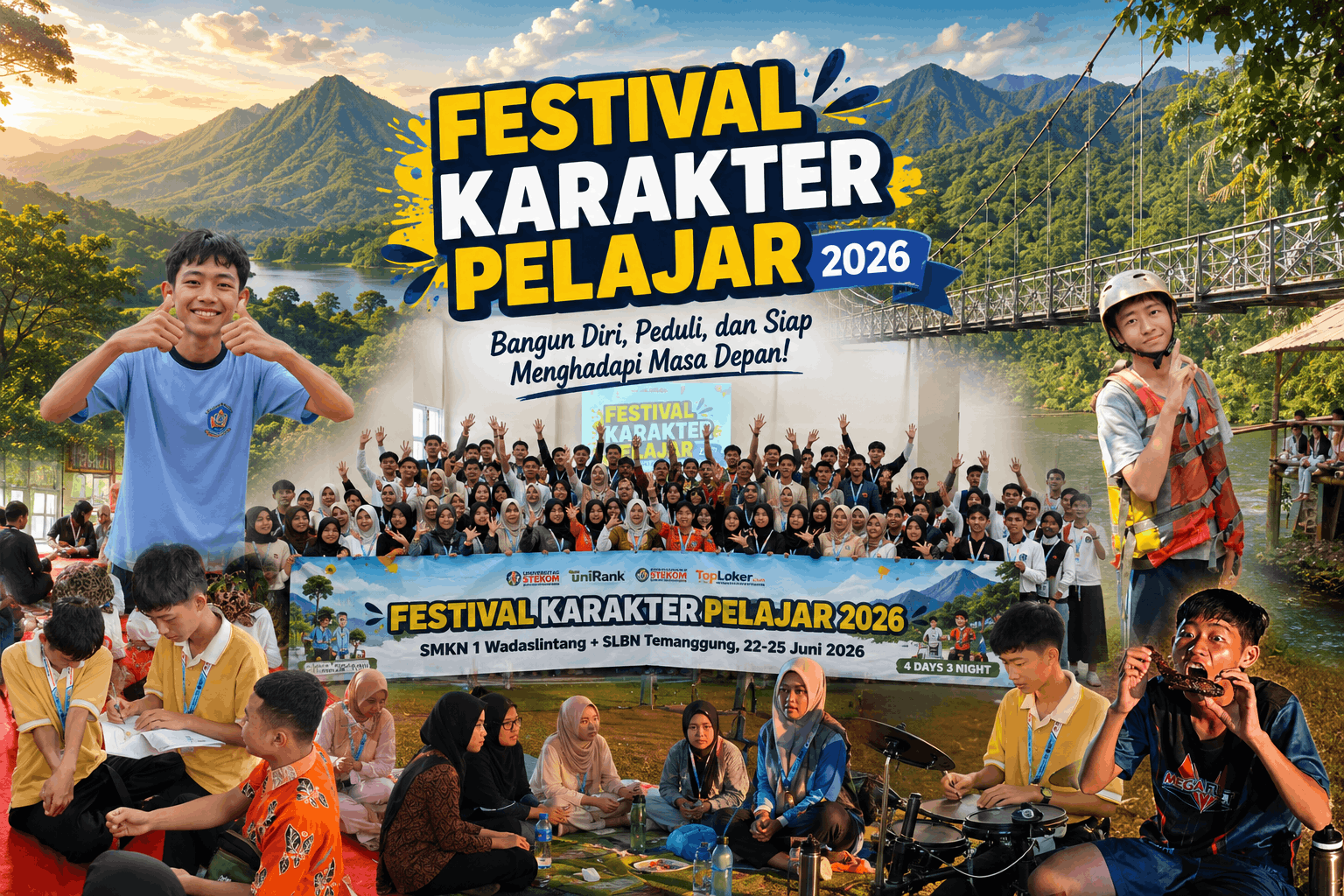 Valentino Eka Putra dari SMK ST FRANSISKUS Terpilih Mengikuti Festival Karakter Pelajar Universitas STEKOM 2026, Menjelajahi Pembelajaran Nyata Melalui Program Pengembangan Diri