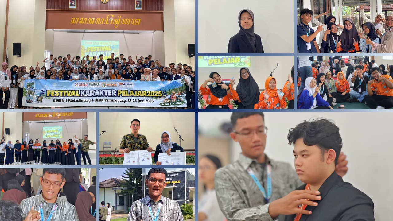 Alfino Nathan Danendra dari SMK NU Ungaran Terpilih Menjadi Peserta Festival Karakter Pelajar 2026 Universitas STEKOM