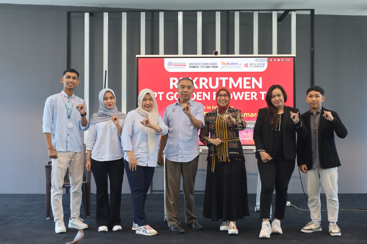 Universitas STEKOM dan PT Golden Flower Tbk Perkuat Link and Match melalui Program Rekrutmen Batch 020