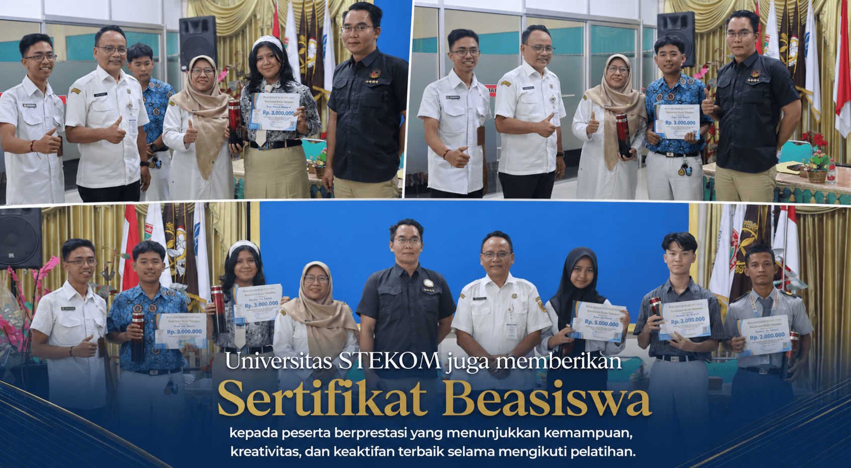 UNIVERSITAS STEKOM GELAR PELATIHAN KONTEN KREATOR BERBASIS AI UNTUK SISWA/I SMA/SMK SE-KOTA TEGAL