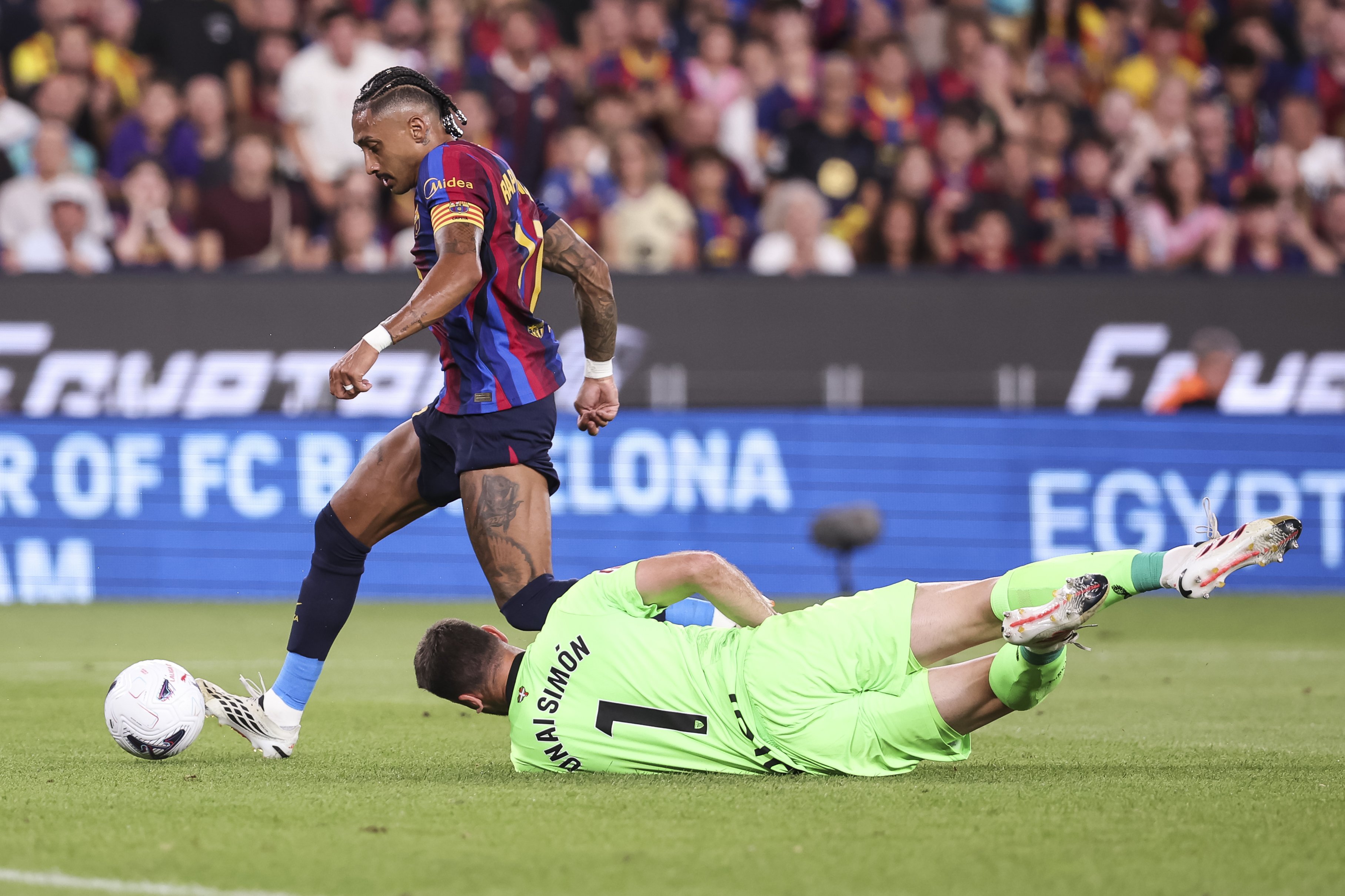 Barcelona vs Athletic Bilbao Berakhir 2-0, Raphinha dan Fermin Lopez Bawa Blaugrana Menang