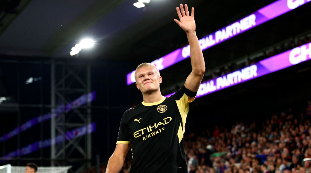 Crystal Palace vs Man City Berakhir 1-4, Haaland dan Cherki Jadi Bintang