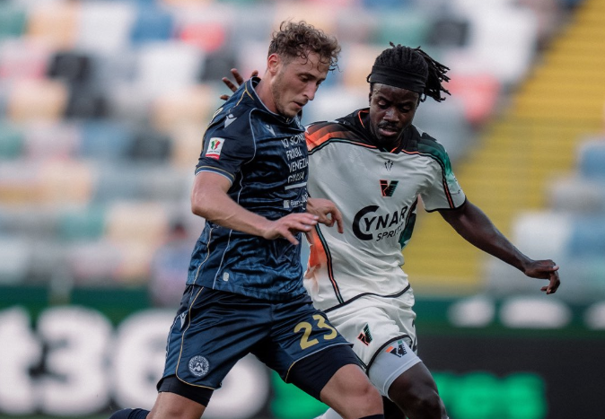 Udinese vs Venezia 2-1, Bayo Bawa Friulani ke 16 Besar Coppa Italia