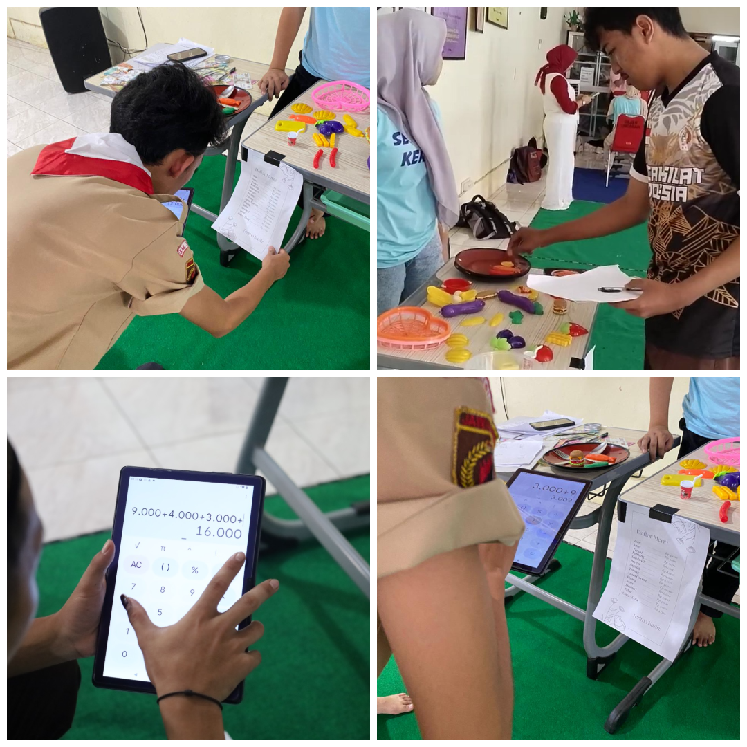 Universitas STEKOM Latih Kemampuan Jualan, Kasir, dan Tes Warna Siswa SLB Negeri Ungaran