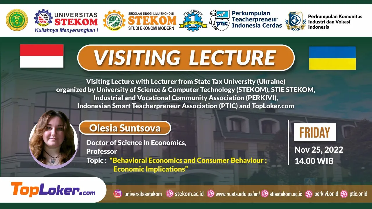 Visiting Lecture with Lecturer from State Tax University (Ukraine)