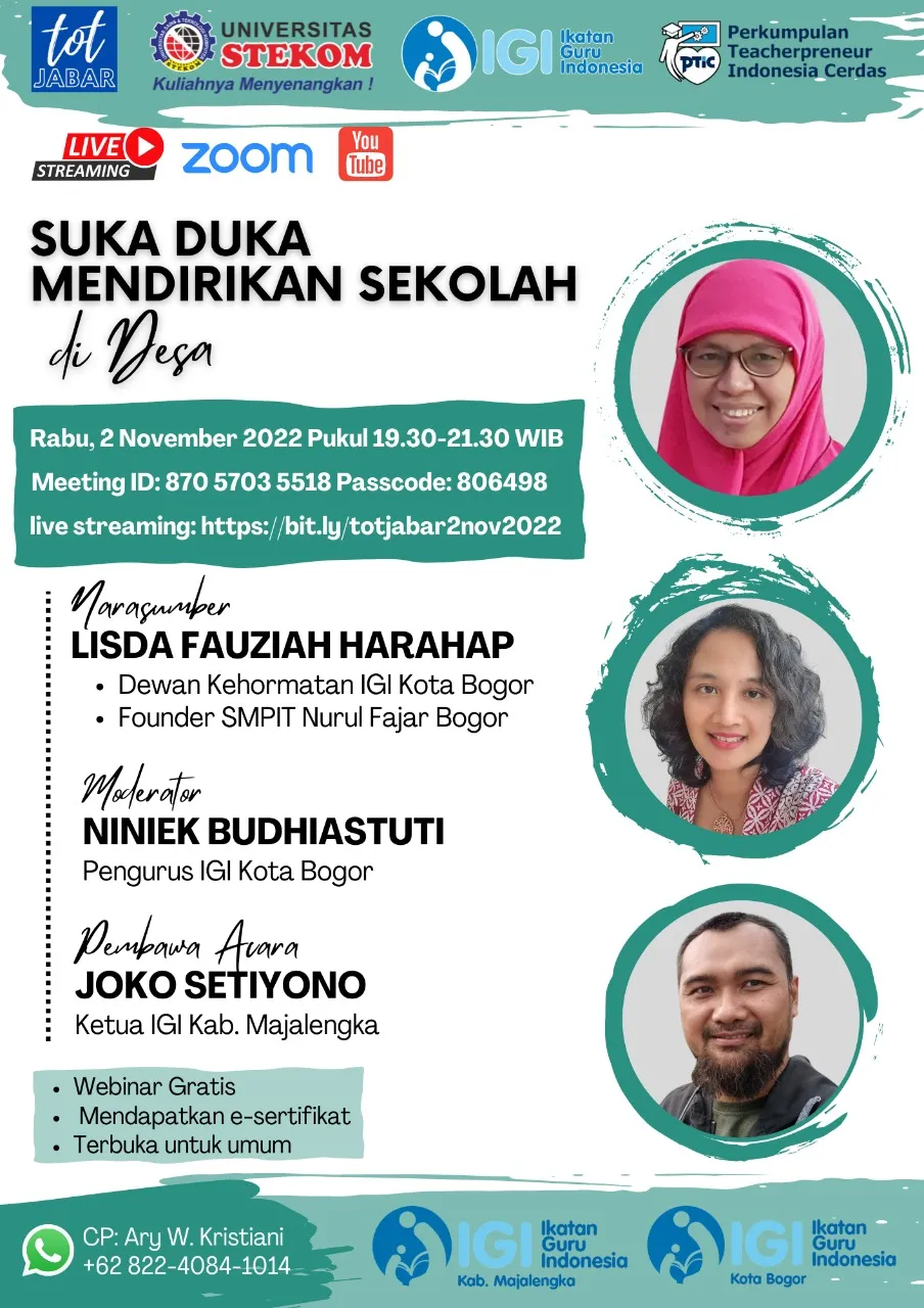 TOT Jabar : Suka Duka Membangun Sekolah di Desa