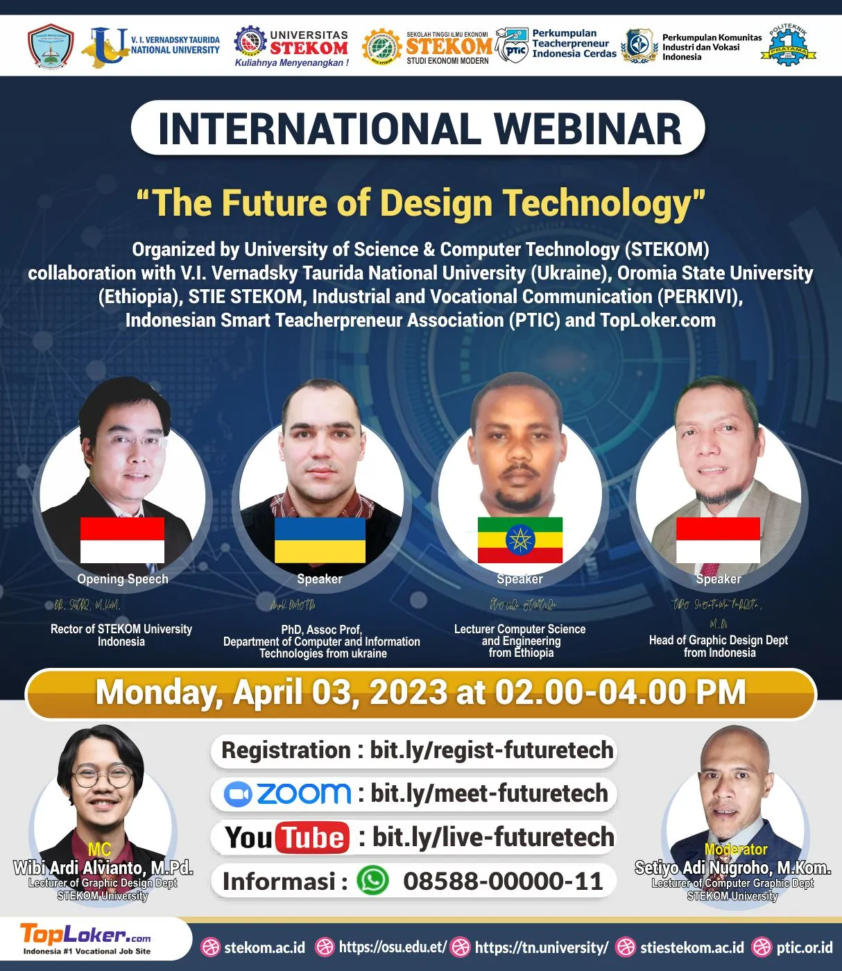 Internasional Webinar  "The Future of Design Technology" 