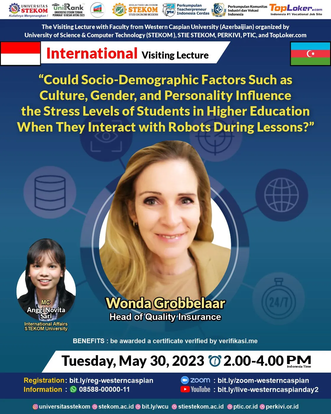 International Visiting Lecture from Western Caspian University (Azerbaijan)