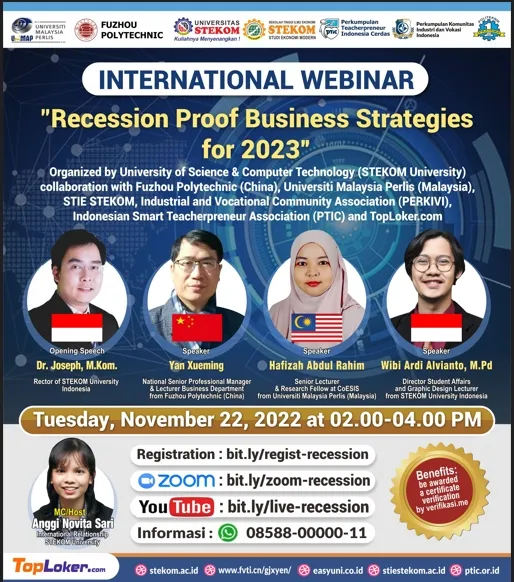 International Webinar "Recession Proof Business Strategies for 2023"