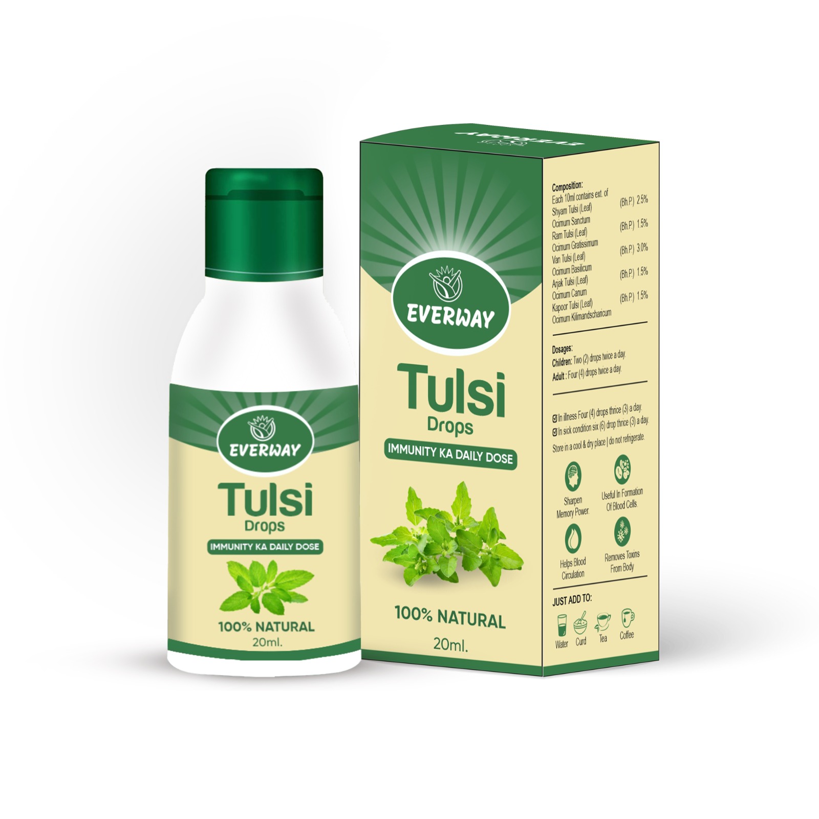 EVERWAY PANCH TULSI DROP