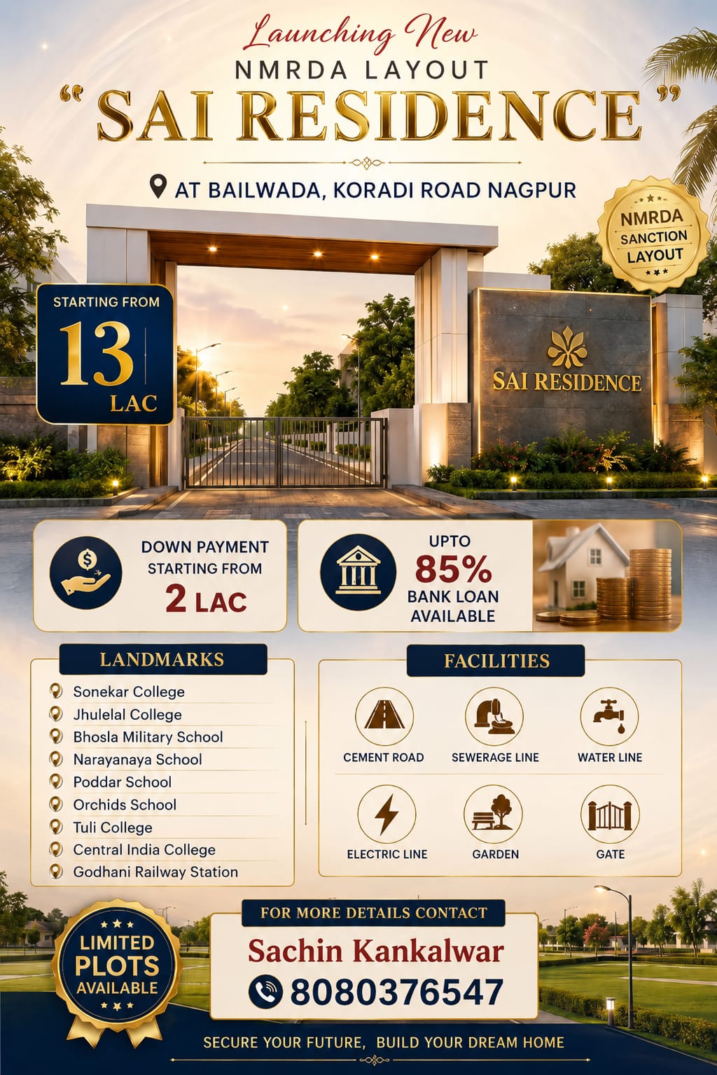 Sai Residence – NMRDA Sanctioned Residential Plots