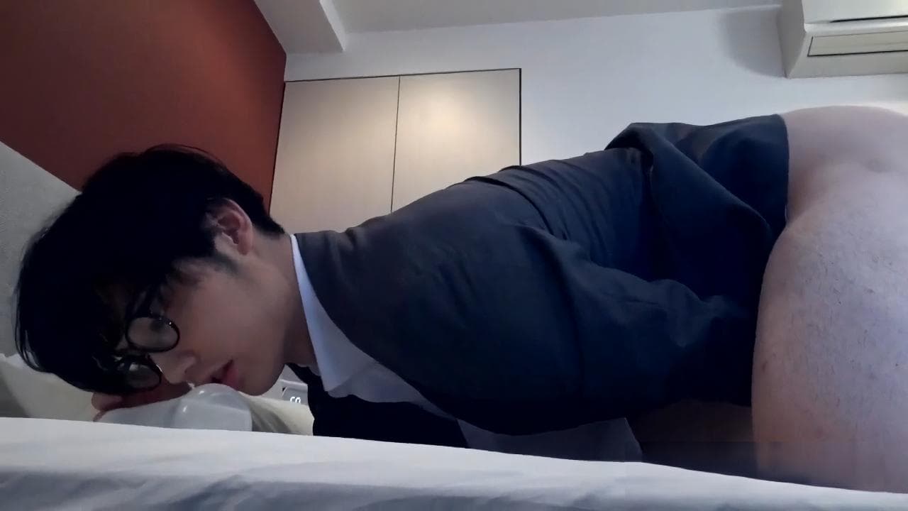  CAPY-541 - Handsome office guy masturbating
