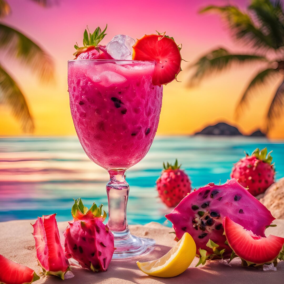 Dragon Fruit Strawberry Refresher