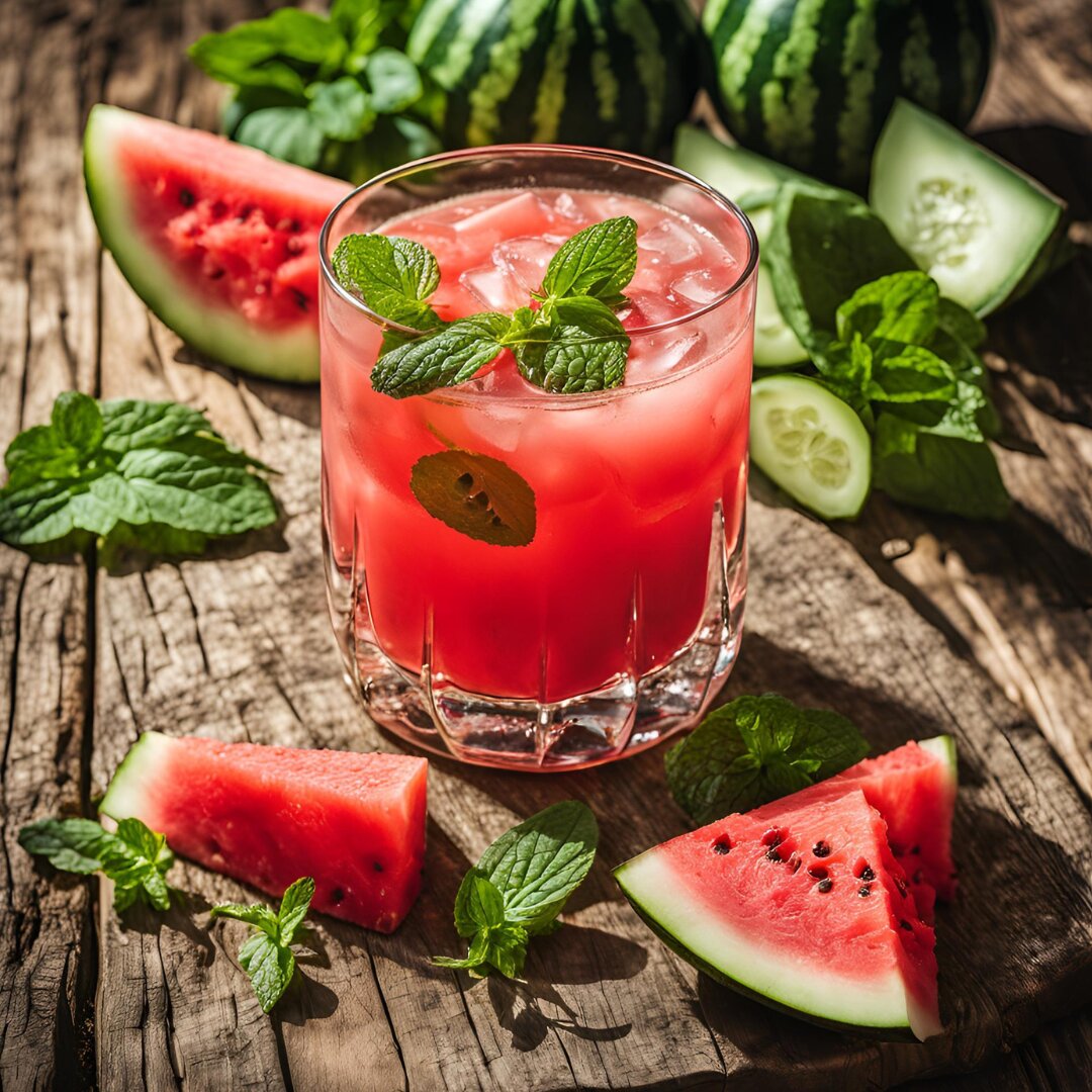 Watermelon Cucumber Refresher