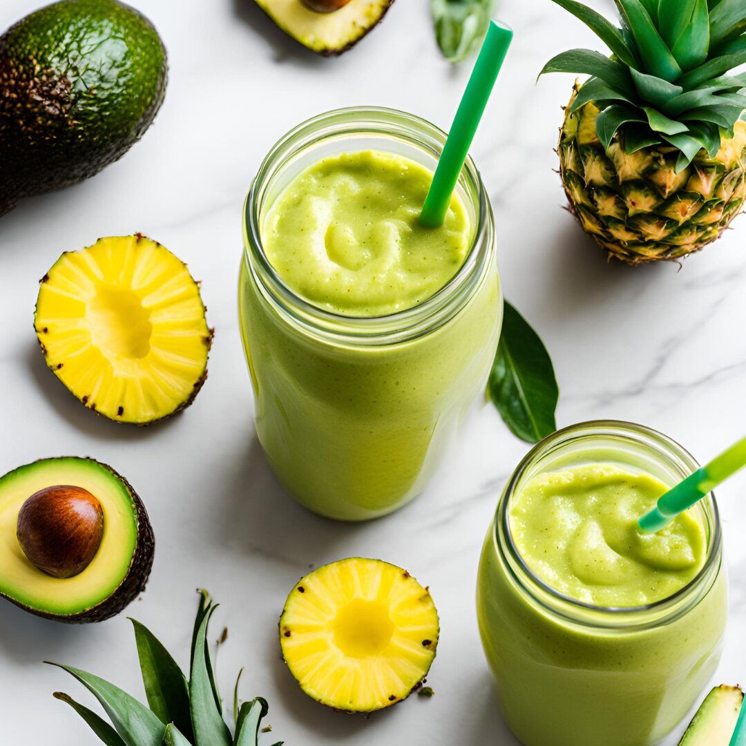 Avocado & Pineapple Glow Smoothie