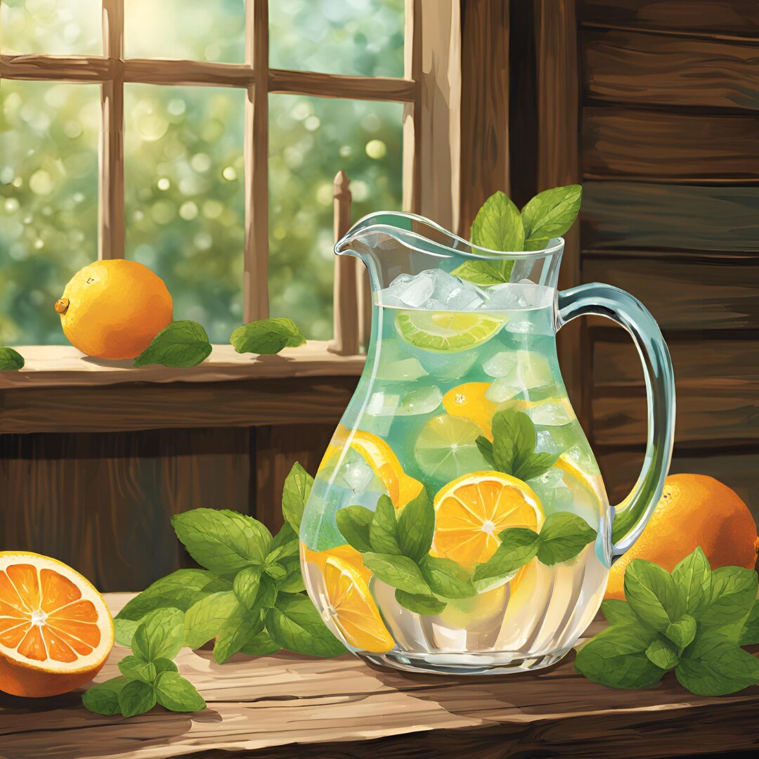 Citrus Mint Refresher