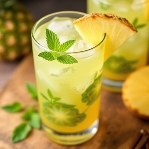 Minty Pineapple Refresher