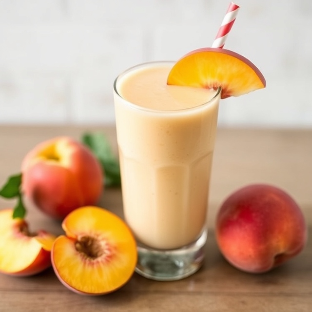 Peach Mango Glow Smoothie