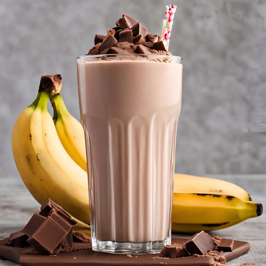 Choco-Banana Protein Shake