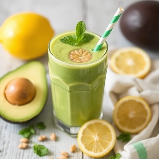 Avocado Citrus Power Smoothie