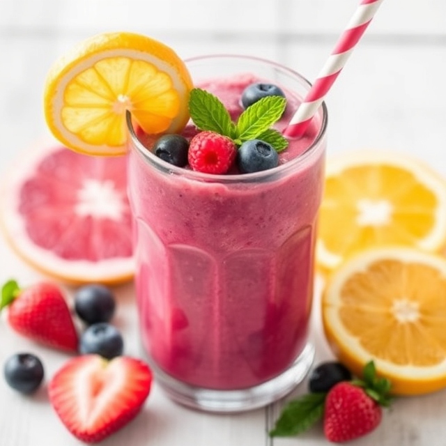 Citrus Berry Bliss Smoothie