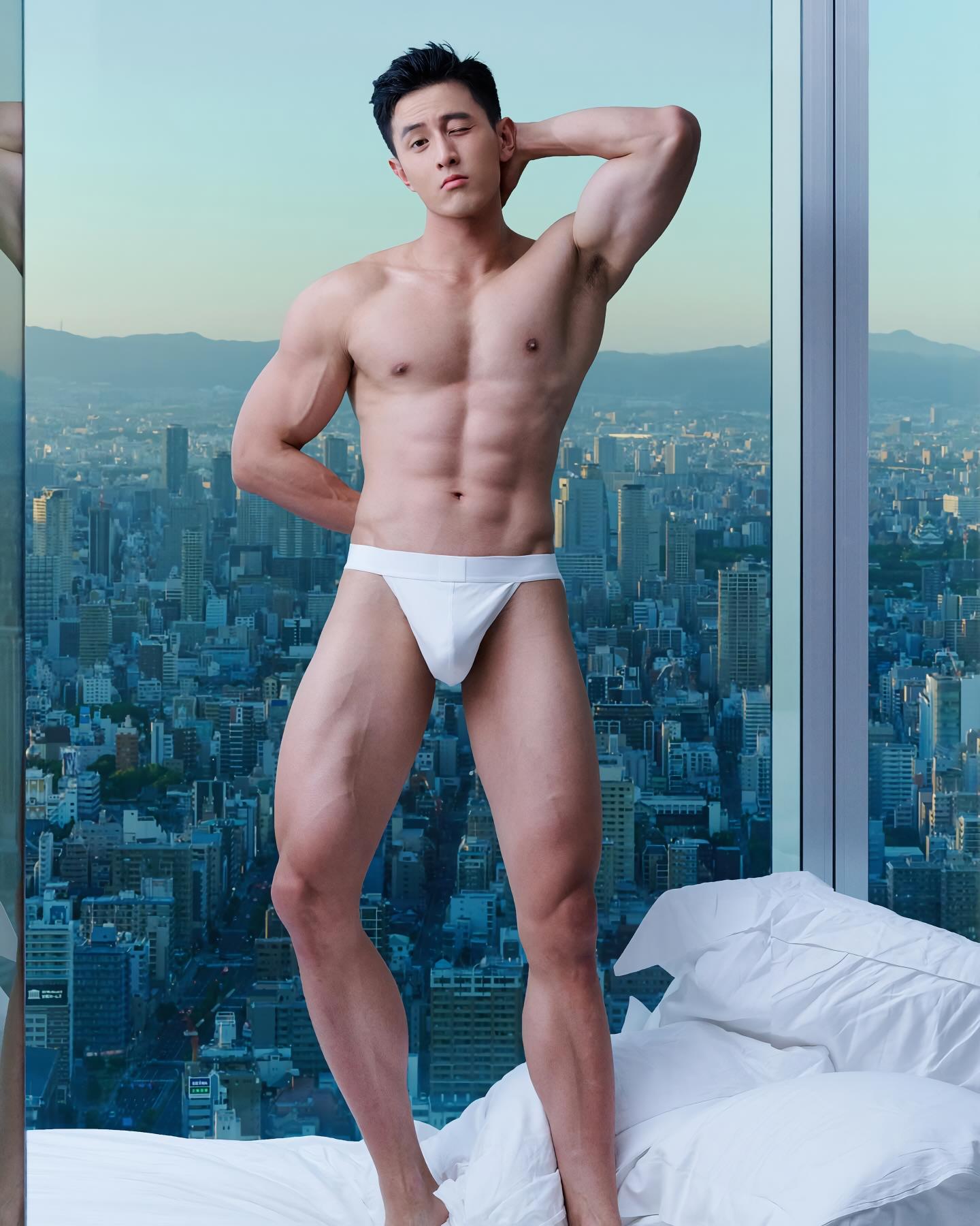 porn Handsome Chinese men pose for sexy photos