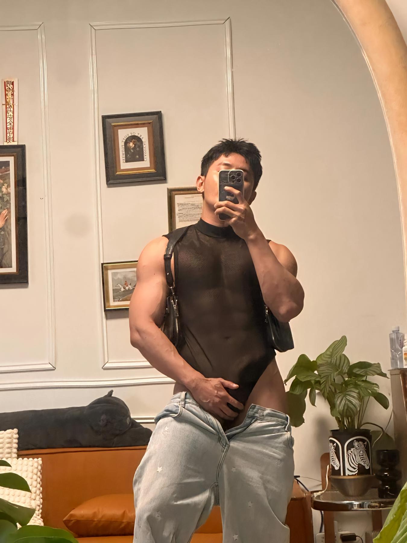 blowjob Chinese Muscular Male Model Nude