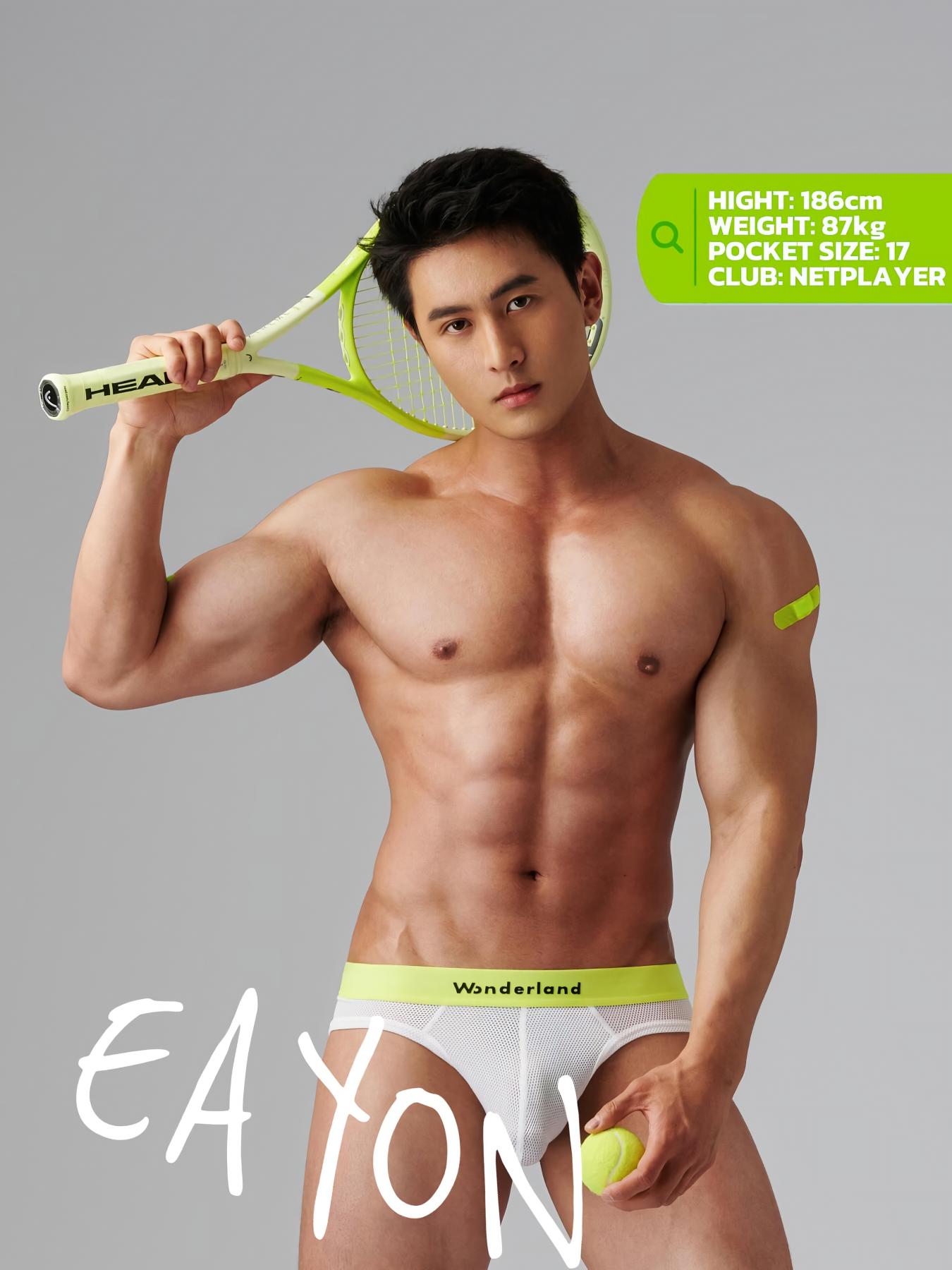 porn gay Chinese Muscular Male Model Nude