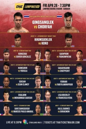 ONE Friday Fights 14: Gingsanglek vs. Chorfah