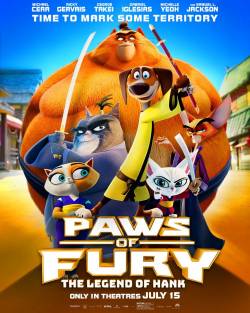 Paws of Fury_The Legend of Hank - โปสเตอร์