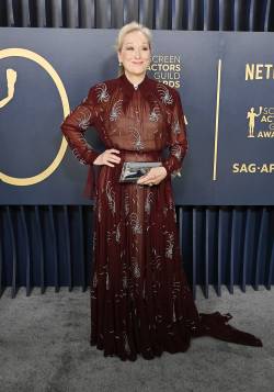 sag-awards-2024-red-carpet-photos-Meryl Streep