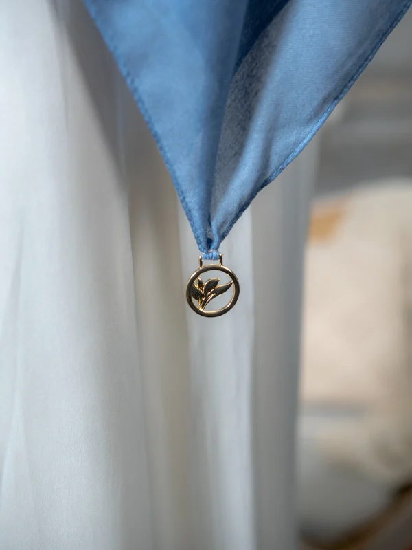 Sorcha Scarf Moonlight Blue - Image 2