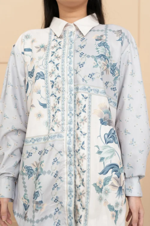 Tiqash Shirt Blueish - Image 4