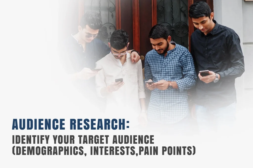 Understand Your Target Audience.