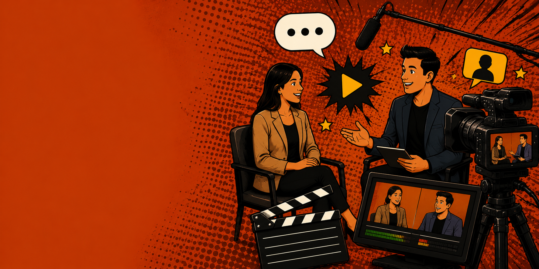 Interview background