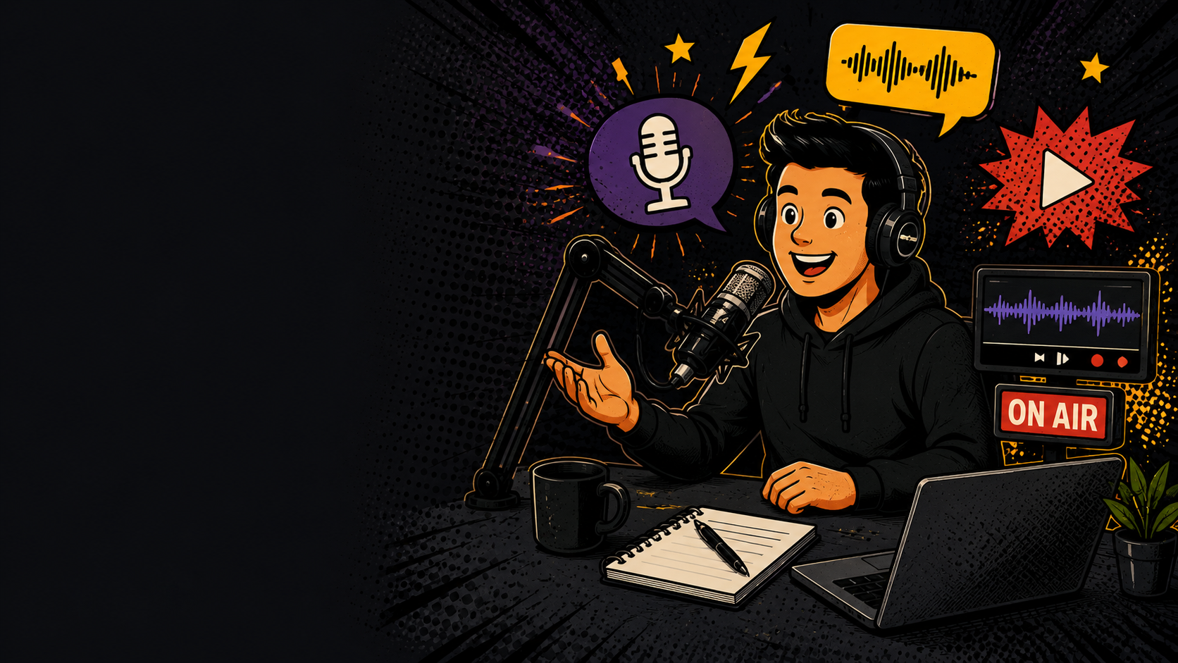Podcast background