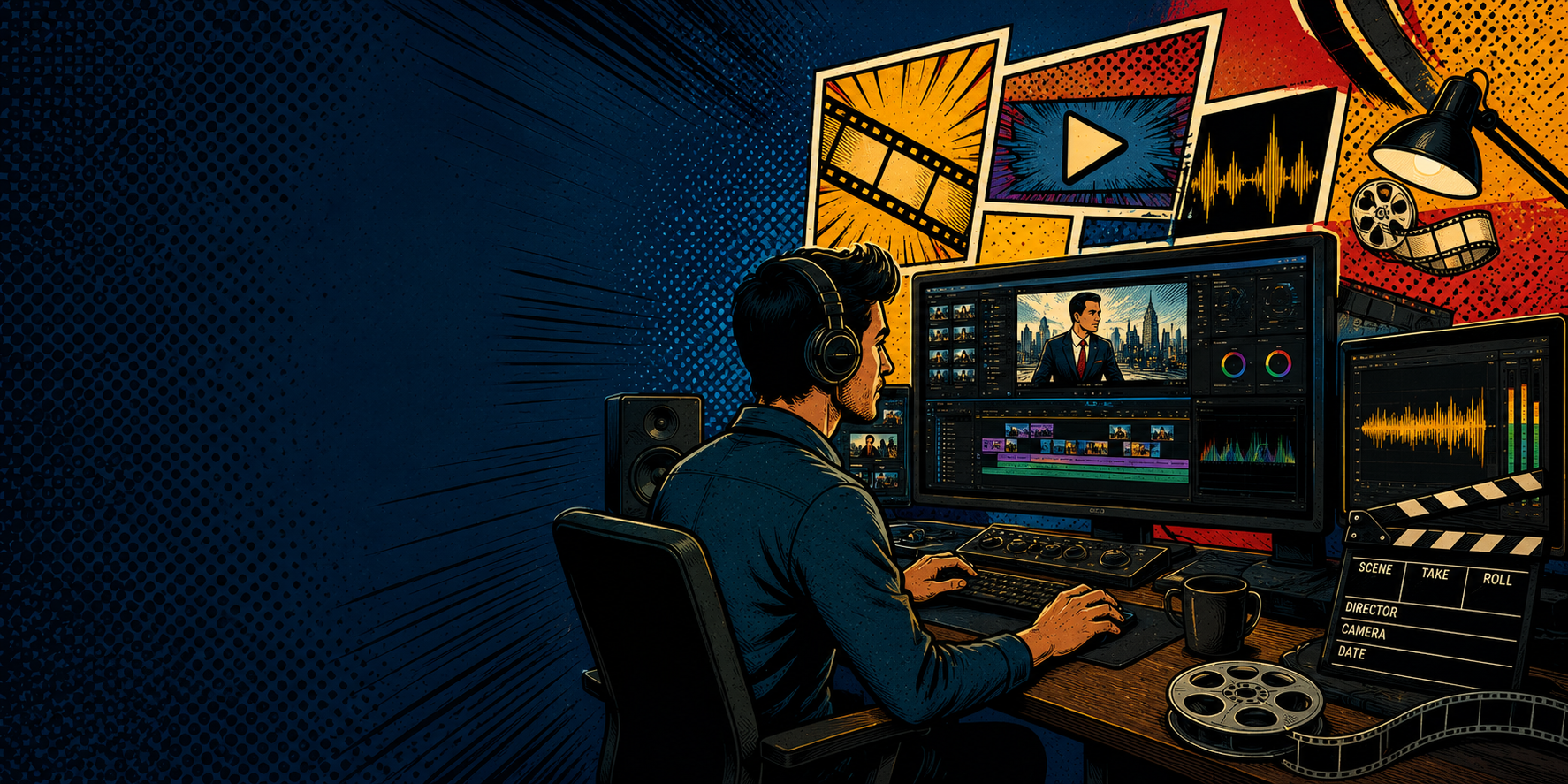 Video background