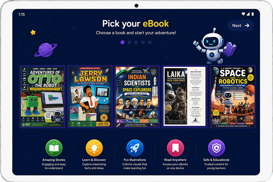 ebook screen