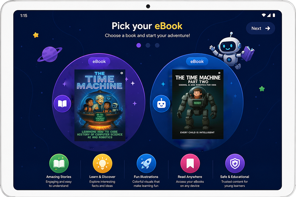 ebook screen