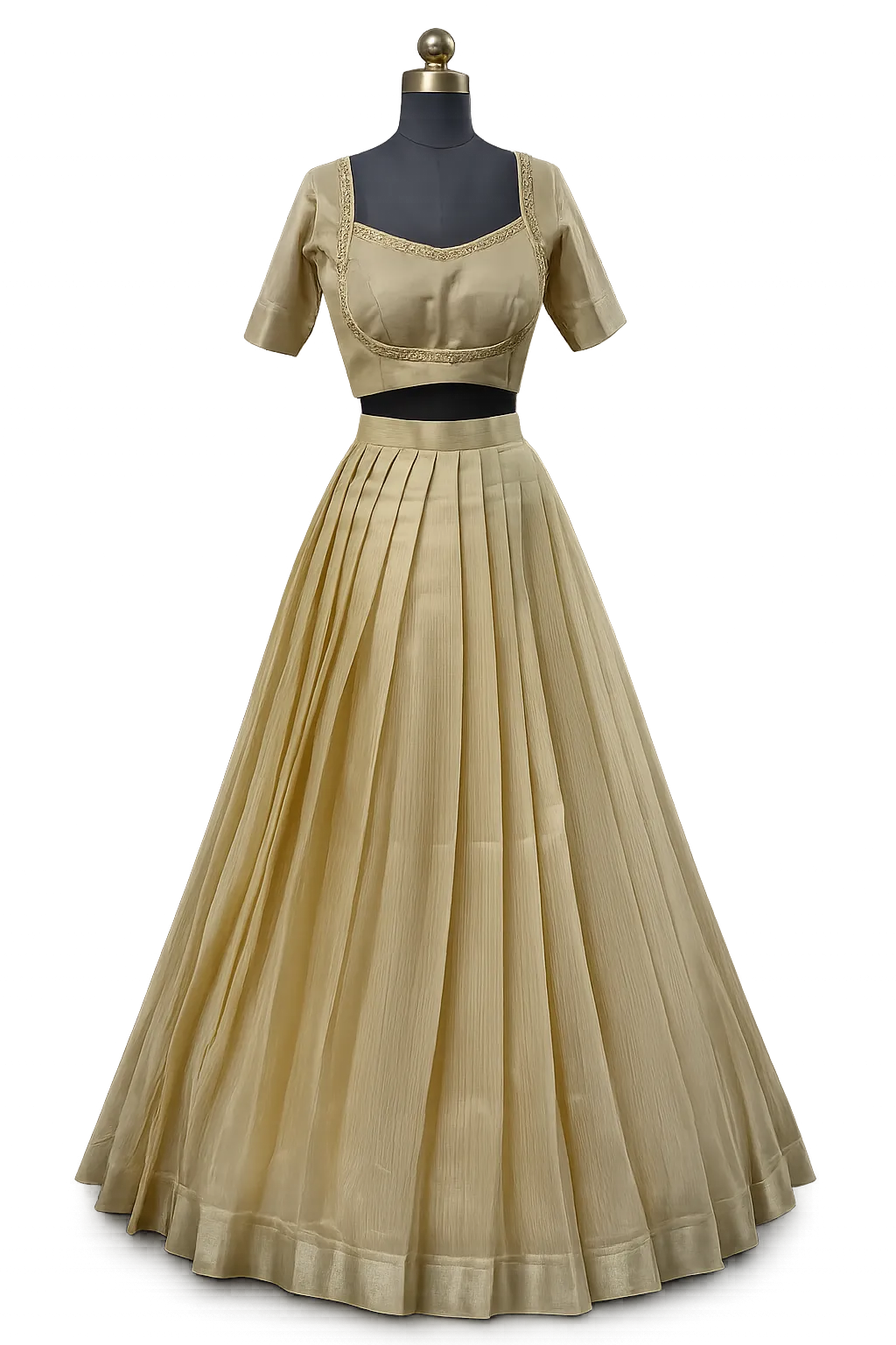 GOLD LEHENGA