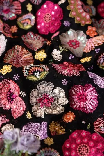 Embroidered Georgette